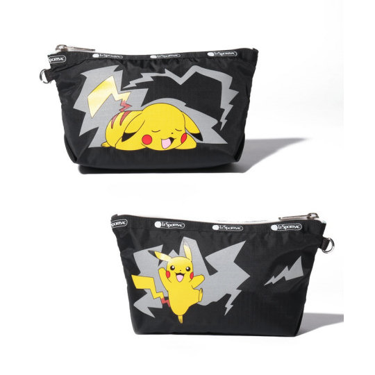 LeSportsac Pikachu Medium Sloan Cosmetics Bag
