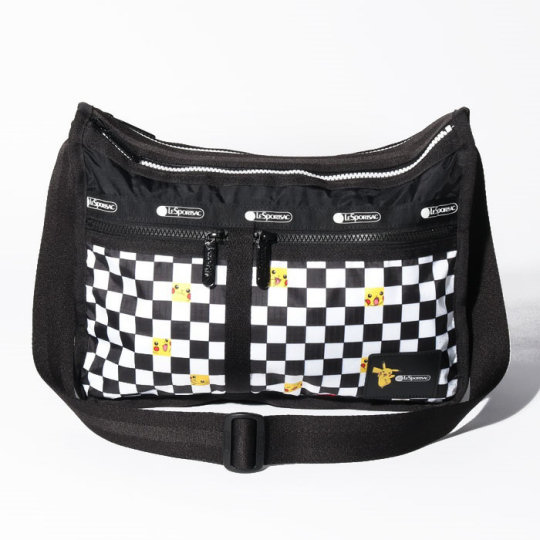 LeSportsac Pikachu Deluxe Everyday Bag - Pokemon-themed all-purpose shoulder bag - Japan Trend Shop