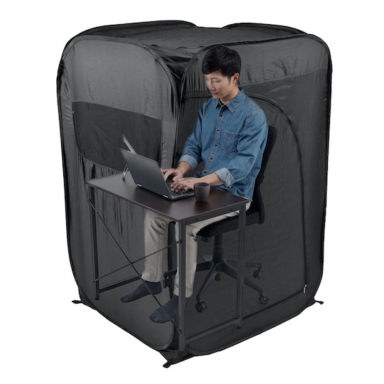 Sanwa Home Privacy Tent - Indoor tent booth for teleworkers - Japan Trend Shop