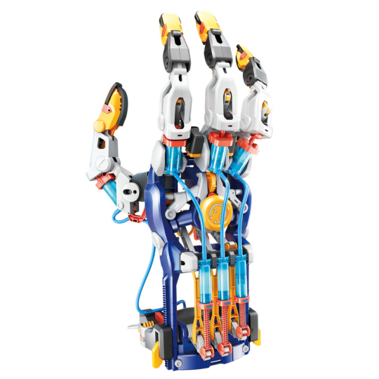 Elekit MR-9112 Cyborg Hand - Hydraulic-power robotic hand self-assembly toy - Japan Trend Shop