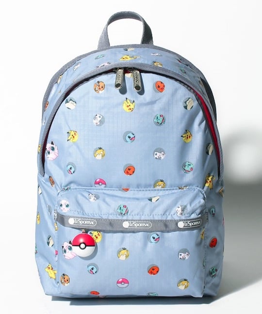 LeSportsac Pokemon SM Hollis Backpack Dot Light - Pokemon characters design bag - Japan Trend Shop