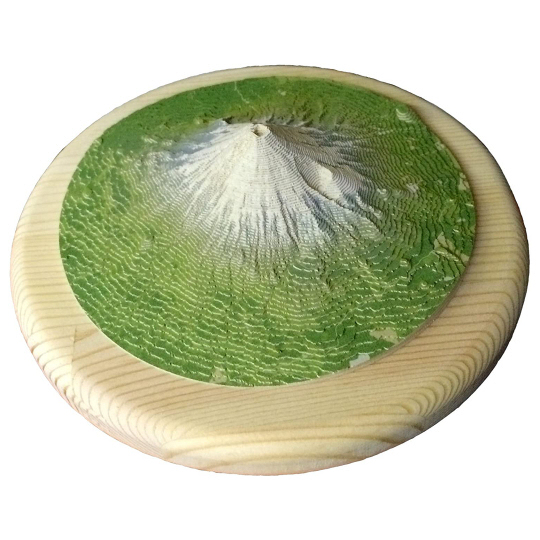 Yamatsumi Mount Fuji Realistic Papercraft Model - Iconic Japanese mountain paper replica kit - Japan Trend Shop