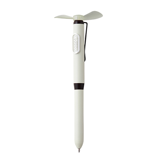 Toffy Hane Pen Fan - Handheld cooling and writing device - Japan Trend Shop
