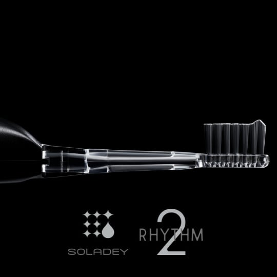 Soladey Rhythm 2 Matte Black Toothbrush - Sonic vibration ionic oral hygiene system - Japan Trend Shop