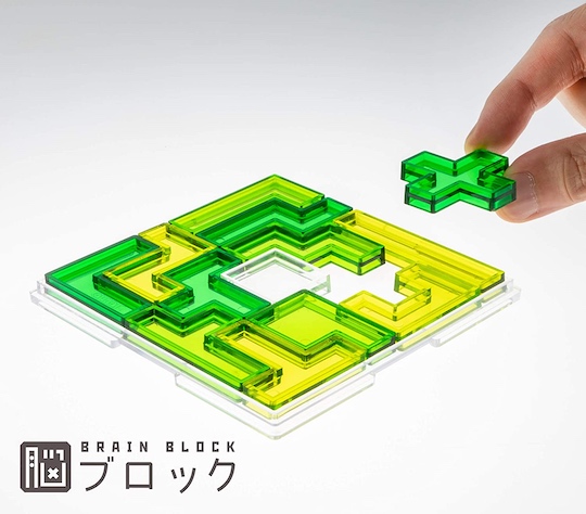 Brain Block Pentomino Square Puzzle - Mental training difficulty game - Japan Trend Shop