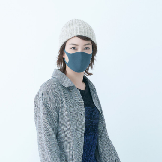 Pitta Designer Face Mask Navy (Pack of 3) - Award-winning designer face protection against allergies - Japan Trend Shop