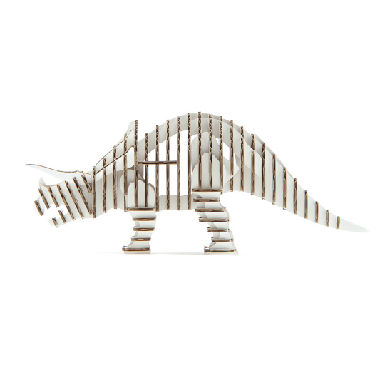 d-torso Triceratops Paper Craft Model - Papercraft dinosaur model - Japan Trend Shop