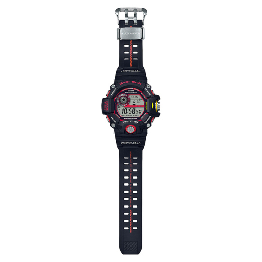 Casio G-Shock Rangeman Special Rescue Ranger Watch - Sendai/Kobe City Fire Department anniversary design - Japan Trend Shop