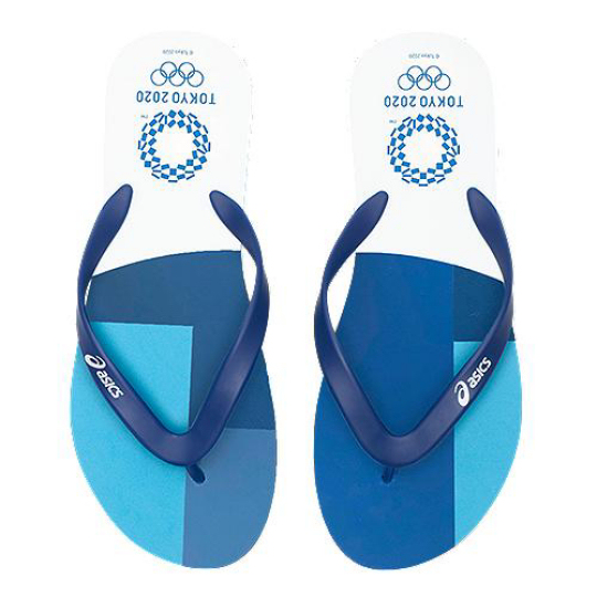 Tokyo 2020 Olympics Asics Flip Flops - Summer Olympic Games beach sandals - Japan Trend Shop