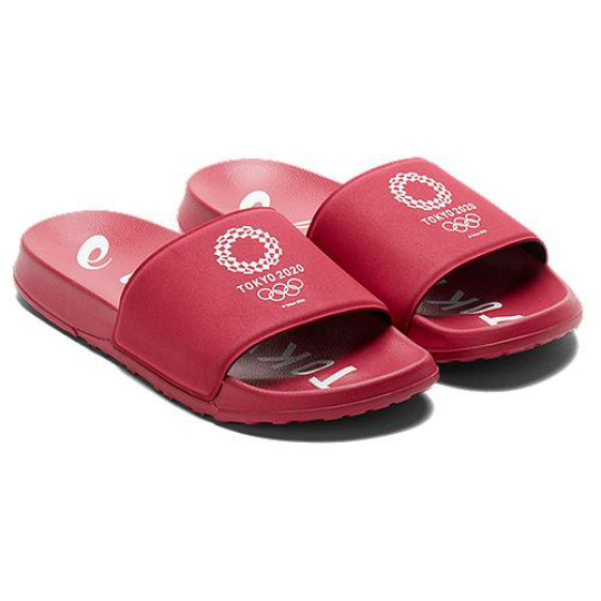 Tokyo 2020 Olympics Asics Shower Sandals - Summer Olympics bathroom footwear - Japan Trend Shop