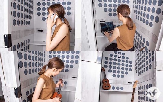 Otegaroom Soundproof Home Booth - Teleworking, studying isolation cubicle/room - Japan Trend Shop