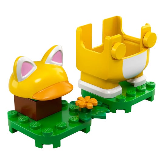 Lego Super Mario Cat Mario Power-Up Pack - Lego Adventures with Mario figure cat expansion set - Japan Trend Shop