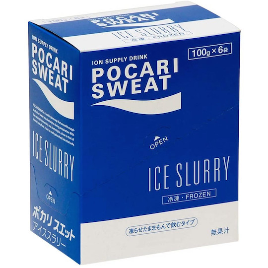Pocari Sweat Ice Slurry (Pack of 6) - Japanese ion supply frozen sports drink - Japan Trend Shop