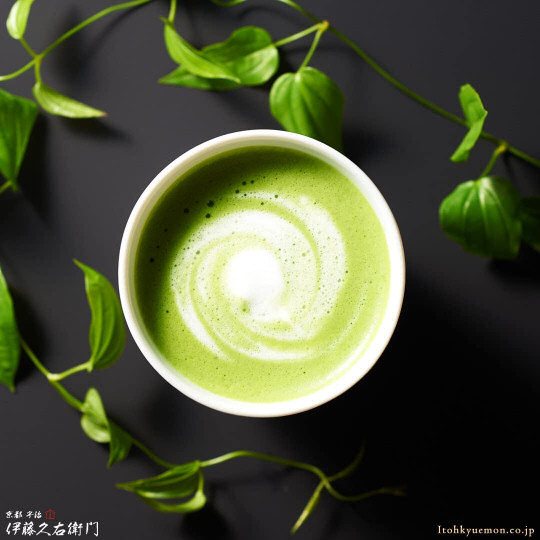 Ito Kyuemon Uji Matcha Green Tea Cappuccino - Extra-milky instant latte single-serve sticks - Japan Trend Shop