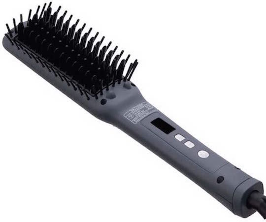 Salonia Straight Heat Brush - Electric straightener hair iron and bush - Japan Trend Shop