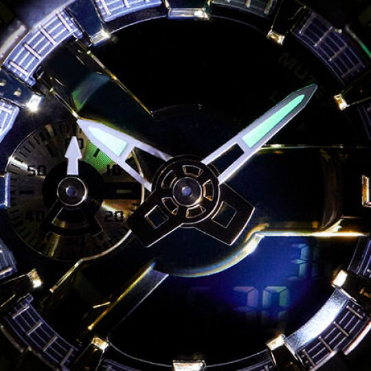 Casio G-Shock GM-110-1AJF Men's Watch - Metal-covered analog-digital timepiece - Japan Trend Shop