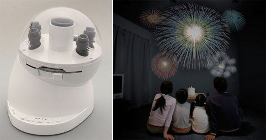 Uchiage Hanabi Fireworks Projector - Indoor fireworks from Sega - Japan Trend Shop