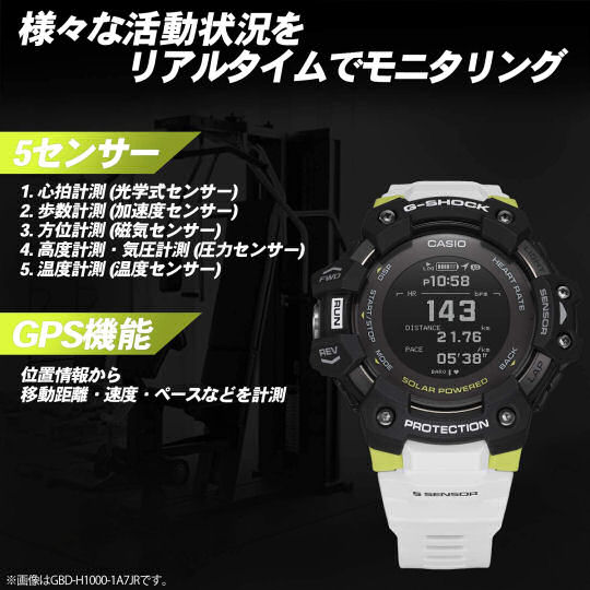 Casio G-Shock GBD-H1000-7A9JR Fitness Watch - Activity-tracking wristwatch - Japan Trend Shop