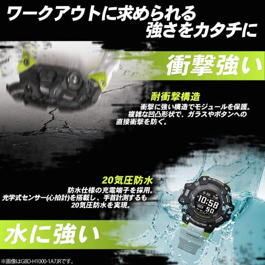 Casio G-Shock GBD-H1000-7A9JR Fitness Watch - Activity-tracking wristwatch - Japan Trend Shop