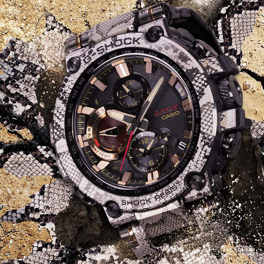 Casio G-Shock MTG-B1000WLP-1AJR Wildlife Promising Watch - Environmental awareness promotion wristwatch - Japan Trend Shop