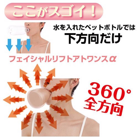 Facial Lift At Once Alpha Beginners Set - Beauty device for face lines - Japan Trend Shop