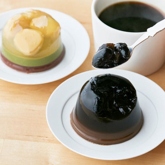 Japanese Sweets and Coffee Set - UCC coffee paired with wagashi mousses and snacks - Japan Trend Shop