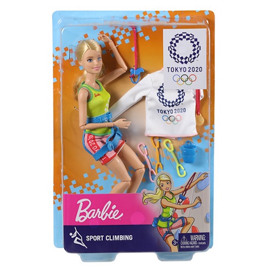 Tokyo 2020 Olympics Barbie Doll Sport Climbing - Olympic Games rock climbing doll - Japan Trend Shop