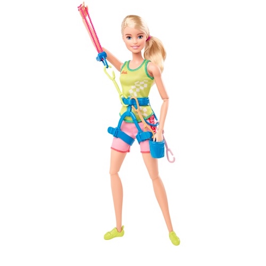 Tokyo 2020 Olympics Barbie Doll Sport Climbing - Olympic Games rock climbing doll - Japan Trend Shop