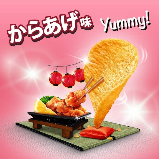 Pringles Karaage Deep-Fried Chicken Flavor (Pack of 12) - Unique Japanese izakaya taste potato chips - Japan Trend Shop