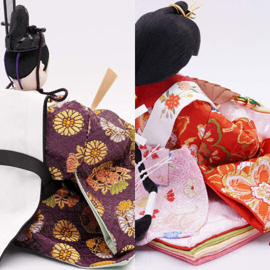 Kyugetsu Dolls' Day Decoration Set - Japanese Hinamatsuri holiday traditional display - Japan Trend Shop