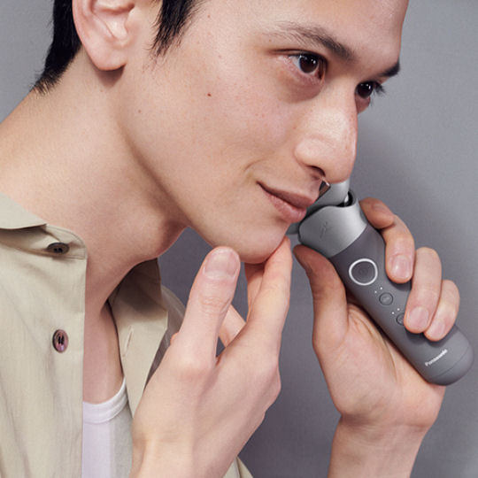 Panasonic Lamdash Skincare Triple-Blade Shaver ES-MT21-H - Face care electric razor - Japan Trend Shop