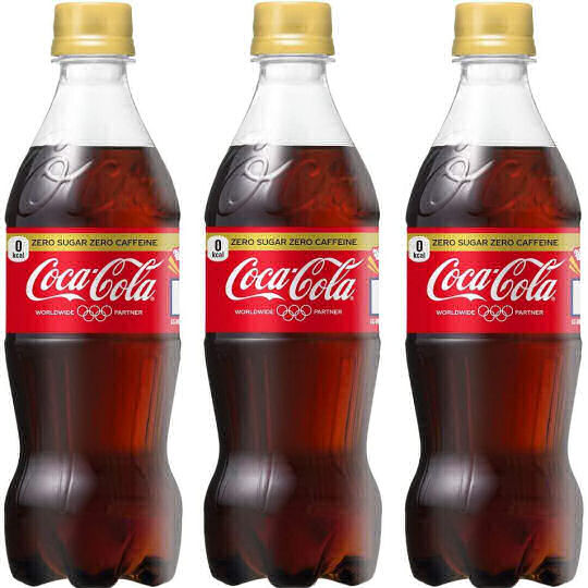 Coca-Cola Zero Sugar Zero Caffeine (6 Pack) - Tokyo Olympics limited edition extra-light drink - Japan Trend Shop