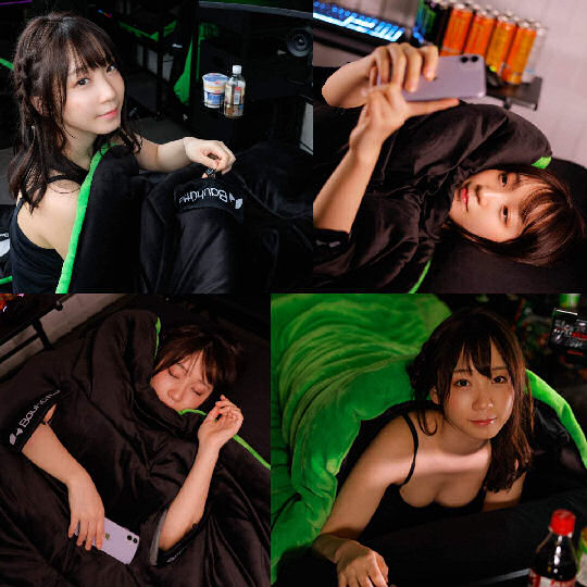 Wata Tank Gaming and TV Binging Blanket - Hands-free sleeping accessory - Japan Trend Shop