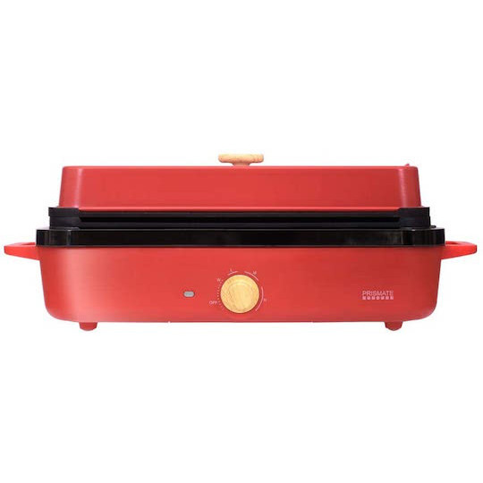 Prismate Slim Hot Plate - With 3 different cooking/grilling plates - Japan Trend Shop