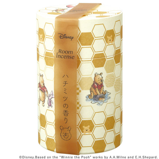 Kameyama Disney Winnie-the-Pooh Incense - Honey fragrance in multipurpose Disney-themed box - Japan Trend Shop