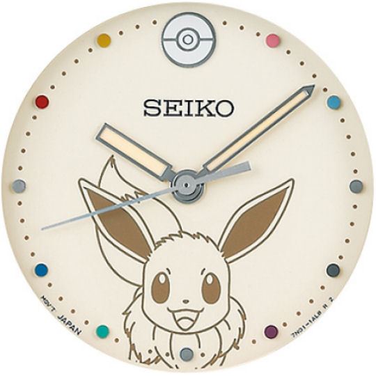 Seiko Pokemon Eevee Watch - Popular game character theme wristwatch - Japan Trend Shop