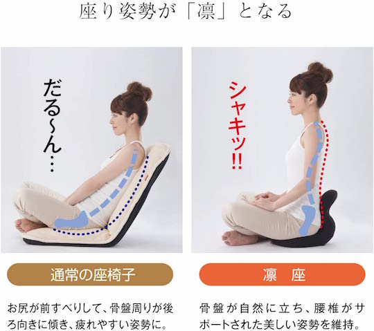 Spine Posture Corrector Seat - Supports sitting position for the pelvis - Japan Trend Shop