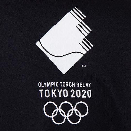 Tokyo 2020 Olympic Torch Relay Asics T-shirt - Official Tokyo 2020 Olympic Games casual wear - Japan Trend Shop