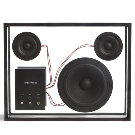 Transparent Speaker - Glass case wired and wireless sound system - Japan Trend Shop