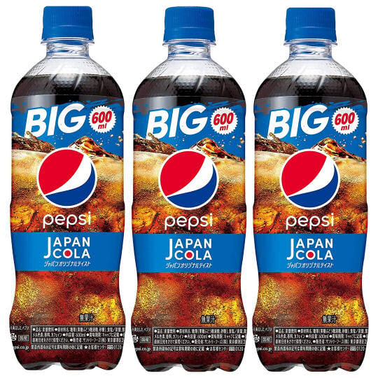 Pepsi Japan Cola Big 600 ml (6 Pack) - Japan-only Pepsi flavor mega-pack - Japan Trend Shop
