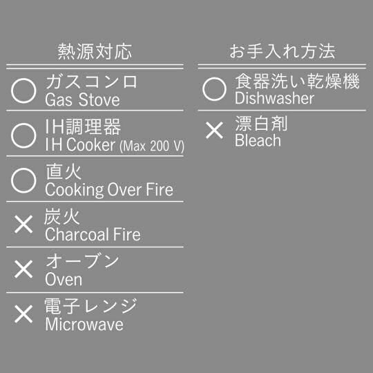 Ayasemono Sumi Nabe Charcoal Pot - High-efficiency carbon cooking pot - Japan Trend Shop