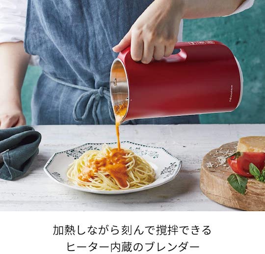 Recolte Soy & Soup Blender - Compact built-in heater mixer - Japan Trend Shop