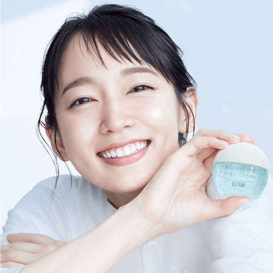 Shiseido Elixir Balancing Mizu Cream - Moisturizing, acne-prevention face gel - Japan Trend Shop