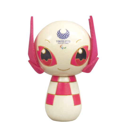 Tokyo 2020 Paralympics Mascot Kokeshi Doll - Official Tokyo 2020 Paralympic Games traditional toy - Japan Trend Shop