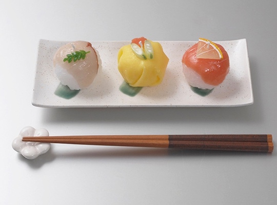 Kameyama Temari Sushi Candles - Raw fish Japanese cuisine theme - Japan Trend Shop