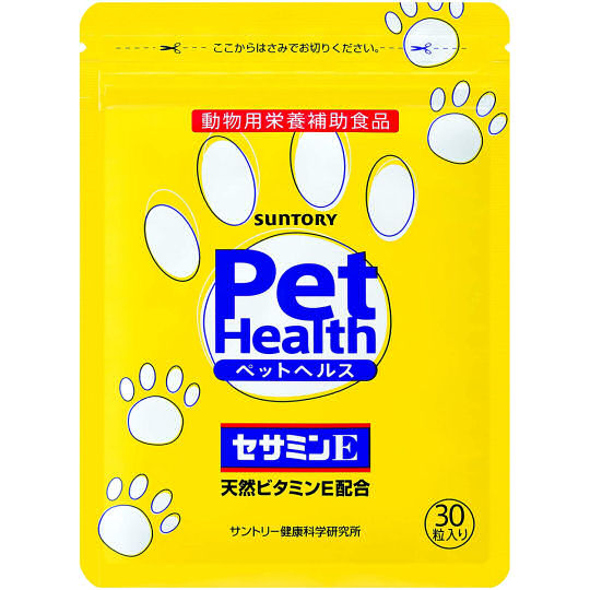 Suntory Pet Health Sesamin E - Sesame oil-powered food supplement for dogs and cats - Japan Trend Shop