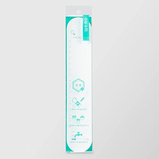 WEMO Antibacterial Wearable Memo Pad - Antimicrobial erasable slap bracelet notepad - Japan Trend Shop
