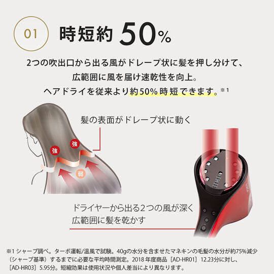 Aderans Hairpro Kamiga N-LED Sonic Hair Dryer - Scalp and hair care device - Japan Trend Shop