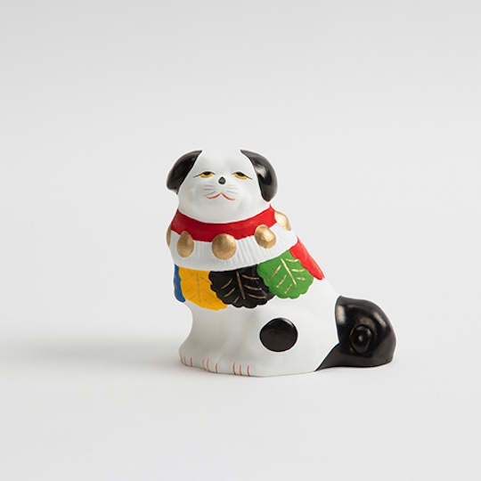 Tokyo 2020 Olympics Japanese Spaniel Sadowara Folk Doll - Regional ceramic craft miniature - Japan Trend Shop