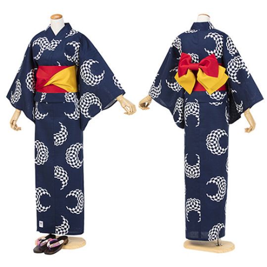 Tokyo 2020 Paralympics Women's Yukata Summer Kimono - 2021 Paralympic Games design traditional garment - Japan Trend Shop